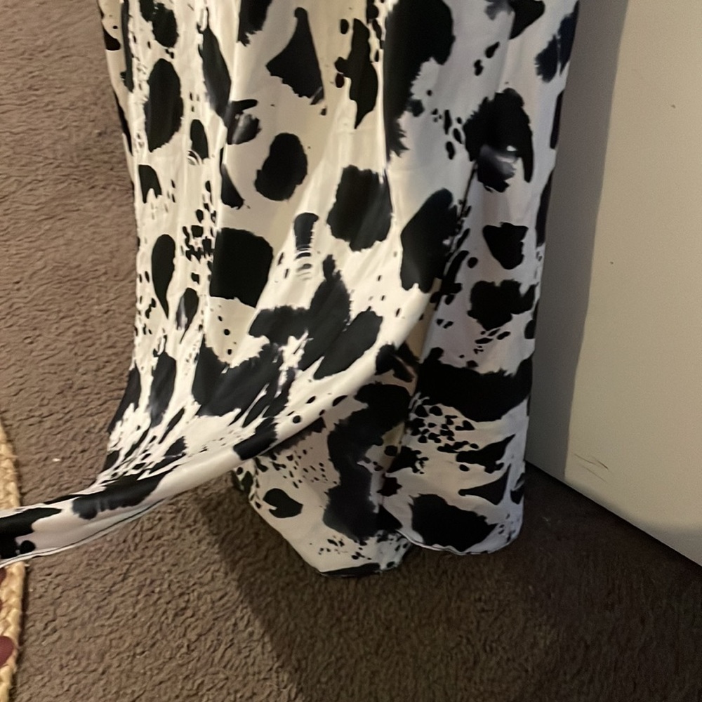 ASOS smudge print slip skirt size 8 - Picture 4 of 5